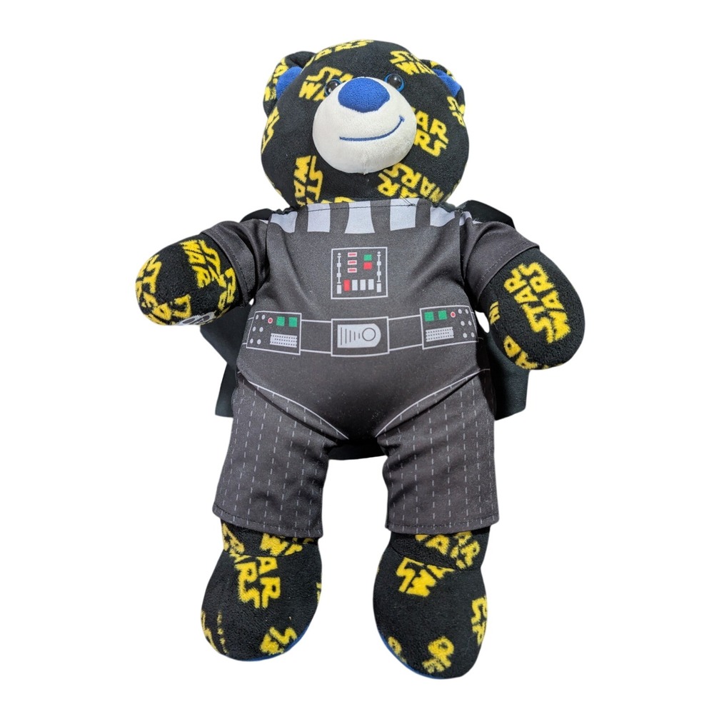 2015 Build a Bear‎ Star Wars Darth Vader Teddy Bear Plush Stuffed Animal D1